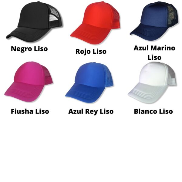 Gorra trucker esponja/malla adulto - Image 3