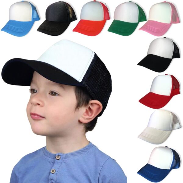Gorra trucker esponja/malla infantil