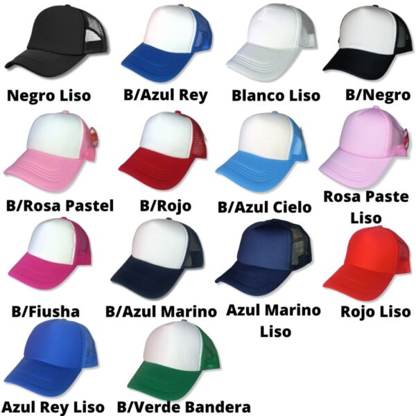 Gorra trucker esponja/malla infantil - Image 2