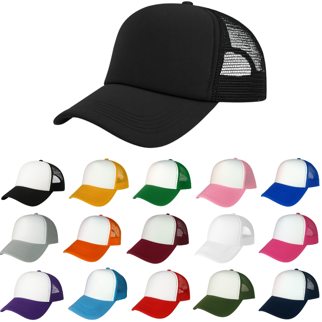 Gorra trucker esponja/malla adulto