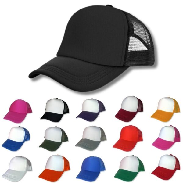 Gorra trucker esponja/malla adulto