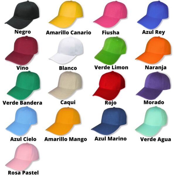 Gorra de acrílico curva Infantil - Image 2