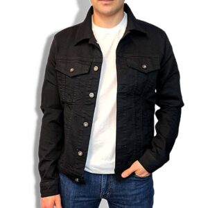 Chamarra de Mezclillla Corte Regular para Hombre