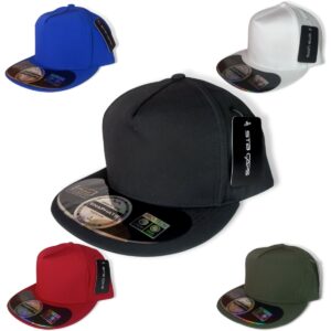 Gorra plana 5 paneles