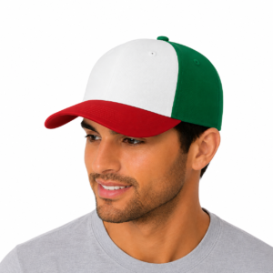 Gorra Tricolor Curva Ajustable